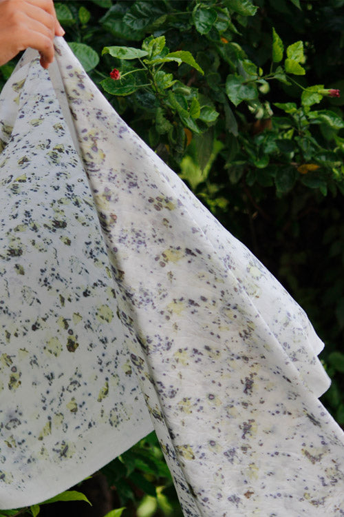 SPRINKLE ECO PRINTED STOLE