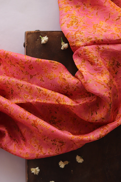 patanga eco printed habutai silk yardage
