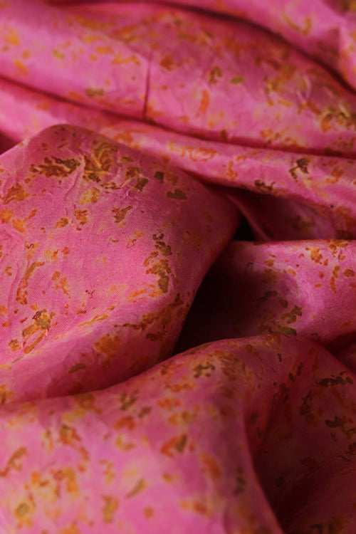 patanga eco printed habutai silk yardage