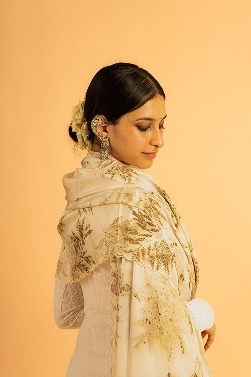 PATTI - Habutai silk dupatta
