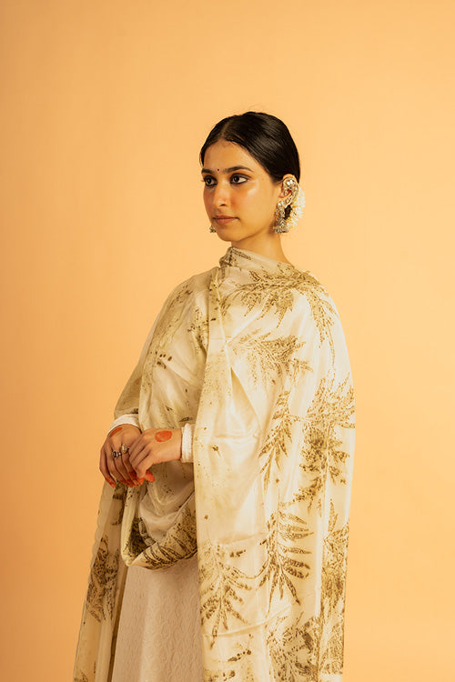 PATTI - Habutai silk dupatta