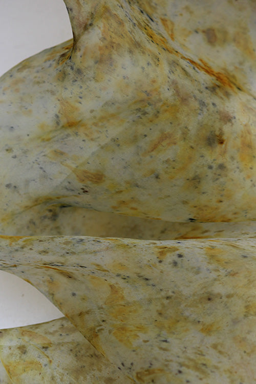 TULA Eco Printed organza Silk Yardage