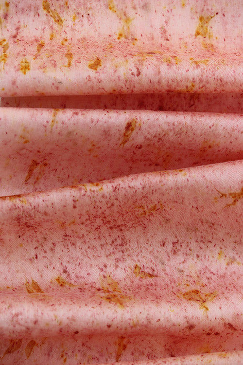 SARANG Eco Printed chanderi Silk Yardage