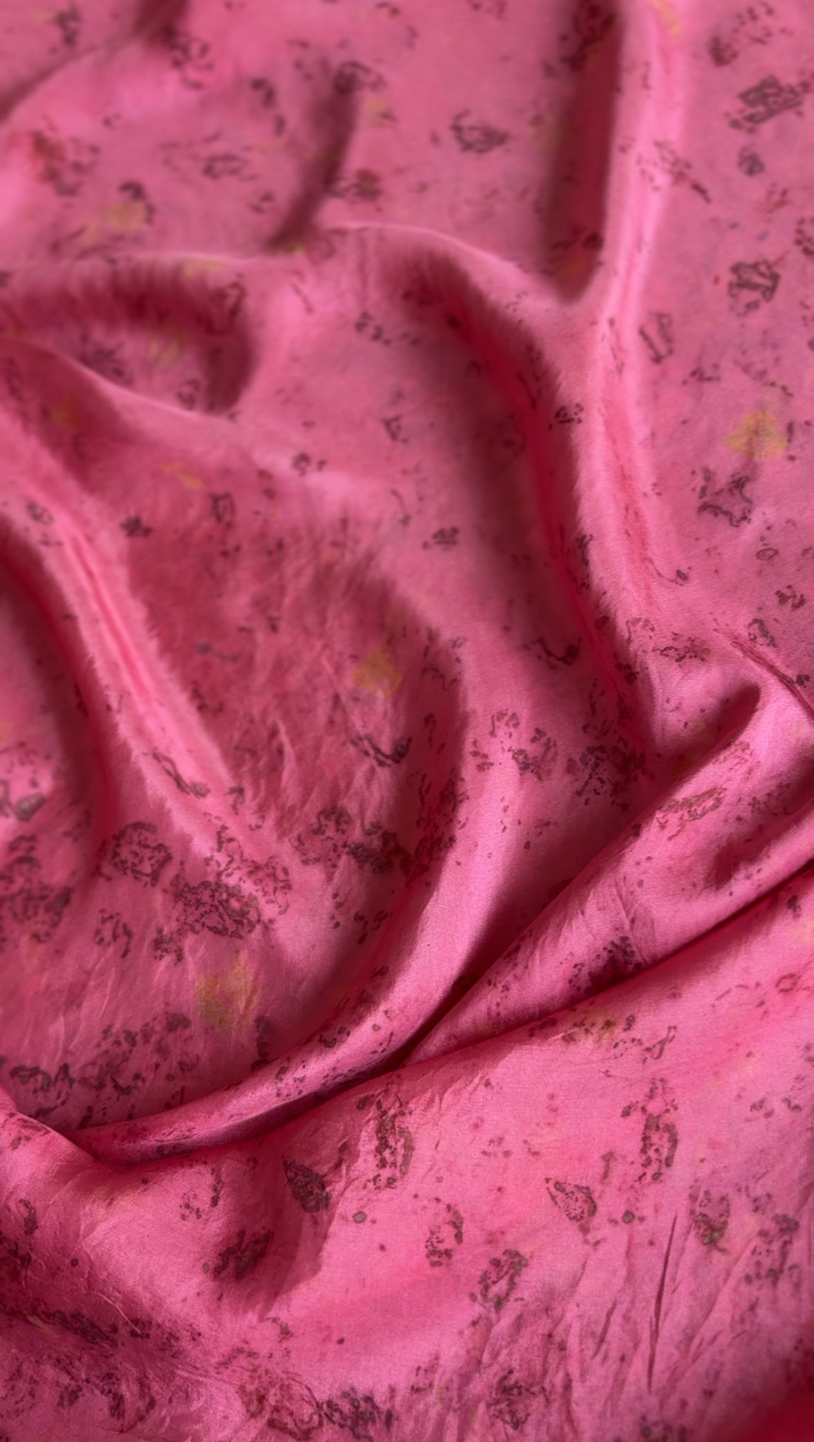 SARULI - Hand Embroidered Habutai Silk Sari