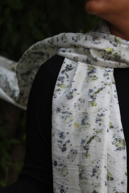 SPRINKLE ECO PRINTED STOLE